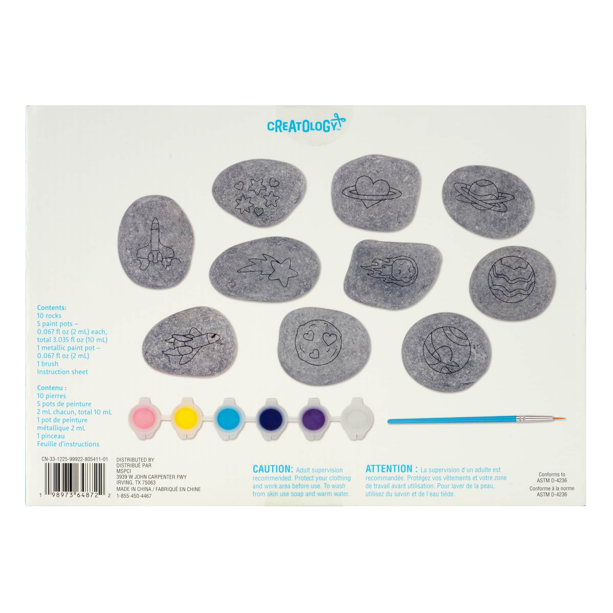 Summer Rock Painting Craft Kit by Creatology™